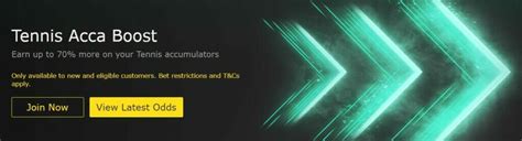 bet365 tennis bet|Tennis Acca Boost .